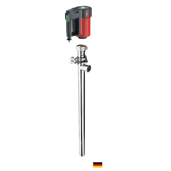 Flux Pumps Drum Pump Tube, Stainless Steel, 39in Long, Motor 120V, 60Hz, 1ph 800 Watts Power 24-ZORO0330 - main